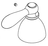Moen 141896交換用ハンドルキットのみ、 141896BRB 1