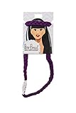 ポンチーズ  Pomchies アメリカ発 ヘアバンド チアリーダーのポンポンのようなカラフルで可愛いデザイン 水着素材を使用 PomBraid ブラックベリー