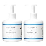 BABY BORN ベビーボーン フェイス＆ボディミルク 乳液 ラベンダー 2個セット ローション ベビーローション 無添加 保湿 マザー 東原亜希
