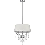 Safavieh Lighting Collection Waltz Chrome 48-inch Pendant Light by Safavieh