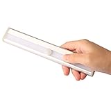 10 LED センサーライト 人感センサー 電池式 マグネット付き 貼り付け型 自動点灯消灯 クロゼット 階段 玄関 などに最適 省エネ 高輝度 昼光色