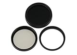 【UVレンズフィルター＋CPLレンズフィルター＋可変NDフィルター】SIGMA dp0/dp1/dp2/dp3 Quattro用 互換マルチコートUVレンズ保護フィルター 58mmとMRC-CPL(サーキュラー偏光)レンズフィルター 58mmと可変ND（ND2～ND400)フィルター58mmの3点セット