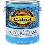Cabot 8082 Water-Borne Interior Polyurethane, Satin/Gallon [並行輸入品]