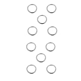 SunniMix 10個　Oリング　3mm　高精度　