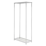 ルミナス オーダーラック ルミナススリムシリーズ 2段 +延長2本(+46.5cm) 幅91.5×奥行46×高さ264.1cm ゴムキャスター小仕様(ストッパー付) SM9045N0000210CCNX-2