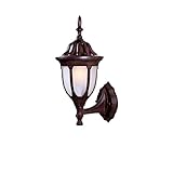 Acclaim 5060BW/FR Suffolk Collection 1-Light Wall Mount Outdoor Fixture, Burled Walnut [並行輸入品]