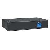 Tripp Lite 1500VA Smart UPS Back Up, 900W Rack-Mount/Tower, LCD, AVR, USB, DB9 (SMART1500LCD)