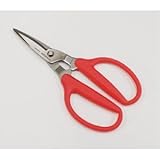 ステンレス製クラフトハサミ/鋏 165mm ギザ刃付き 日本製 S-5 〔園芸 ガーデニング用品〕