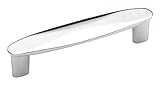 Sanviキャビネット引き出しステンレススチール家具ドア引き出しハンドルキッチン – 選択サイズ Length : 115 mm シルバー SNV-MFH107A-1