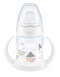 NUK(ヌーク) プレミアムチョイスラーナーボトル PP製 150ml ヨット柄 適温目盛付き ほ乳びん卒業 ストロー前 ゴックン練習