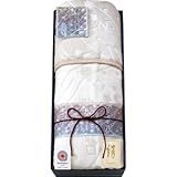 『引き出物 結婚内祝 出産内祝 引越 ご挨拶 内祝 お返し 快気祝などに人気の商品』　泉州あやの風　五重織シルク混ガーゼケット　【のし・包装可】
