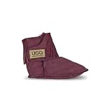 UGG Australian Made since 1974(アグオーストラリアメイド1974) アグ ブーツ ベビー用 シープスキン クラシック フリンジ (レーズン・サイズ M) 【正規輸入品】