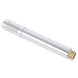 Homyl 水節約　銅　ハンドヘルド　シャワーヘッド　ステンレス　ハンドシャワー　スプレーヤー　全2種 - 円形