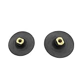 F Fityle グラインダー ポリッシャ ゴムバックホルダー 面ファスナー 超薄 ダイヤモンド研磨パッド用 ゴムパッド　