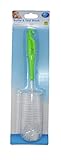 First Steps Bottle & Teat Brush 2 in 1 Large Brush with Teat Brush in Handle by First Steps