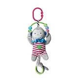 Manhattan Toy Link and Play Monkey Teether and Rattle Travel Toy おもちゃ [並行輸入品]