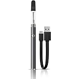 電子たばこ 510規格 CBD リキッド 【新登場 Type-C 充電】 スターターキット ヴェポライザー ベイプペン型 VAPEベイプ 自動吸引 大容量 【 CBDリキッド無 】 HECCO (ブラック)