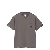[ザ・ノース・フェイス] 半袖 カットソー Tシャツ S/S Square Logo Pocket Tee スモークドパール XL