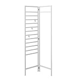 省スペースに収納できる折りたたみ式収納ラック　　２連