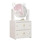 ドレッサー コンパクト 化粧台 鏡台