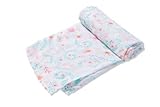 Angel Dear (エンジェルディア）お花柄スワドルおくるみ１枚