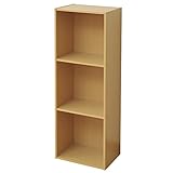 山善(YAMAZEN) ラック A4ファイル収納ラック 3段 ナチュラル TKGAB-3(NB)