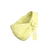 Kangaroobaby 新生児 ベビースリング （黄）