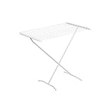 Honey Can Do X-Frame Folding Metal Drying Rack in White