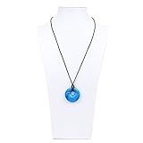 Bumkins Nixi Gemma Silicone Teething Necklace, Sapphire by Bumkins
