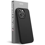 【elago】 iPhone13 Pro 対応 ケース 耐 衝撃 薄型 シリコン スマホケース 衝撃吸収 スリム 薄い シリコンケース カバー 耐衝撃 スマホカバー シンプル 携帯ケース [ Apple iPhone 13 Pro iPhone13 プロ アイフォン13プロ iPhone13プロ 対応 ] SILICONE CASE ブラック