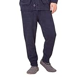 ニトリ スノーヤーンルームパンツ メンズ 男性 Lサイズ ネイビー NITORI 7586343