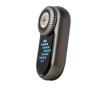 LOOP GEAR LOOPDOT LED懐中電灯 RGBピクセル画面 ゲーム内蔵 Type-C充電式 400ルーメン 軽量小型 防水 (灰)