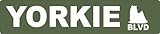 YORKIE ストリートサインボード：ヨーキー 道路標識 看板 MADE IN U.S.A [並行輸入品]