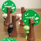 □■□ DECOLE「Concombre」木陰のカードスタンド「カエル/FROG」ZCB-31803 □■□