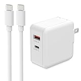 67W 65W Macbook 充電器 USB-C ノートパソコン 急速充電器 Type-C ACアダプター 45W USB C 充電器 タイプC 2ポート GaN採用 小型 軽量 Mac 充電器 Macbook Pro 14 (2021) MacBook Pro 13 MacBook Air Retina 13 Mac 電源アダプター PD対応 PC アダプター 2m USB-C ケーブル付き