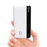 モバイルバッテリー 大容量 12000mAh 小型 薄型 軽量 携帯充電器 USB-AとType-C出力ポート 2台同時充電 3A/2A急速充電 PSE認証済 iPhone/iPad/Android対応 ホワイト