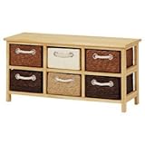 アジアン家具　籐家具　ランドリー　収納BOX　収納ケース　MN-5516NA　木製収納家具