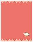 JUWEL BLANKET BIRDIE　RED