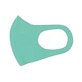 [SWINGPLUS] マスク 日本製 洗える 接触冷感 小さめ 子供用 低学年 高学年 立体 伸びる 3枚入り エコ (アイスミント, S