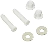 LARSEN SUPPLY CO., INC.プラスチックトイレ便座ヒンジボルトとナット 7/16" x 2-1/4" 14-1067 1