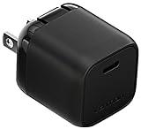 VENTION コンセント充電器 USB type-c 1ポート ブラック 急速充電 GaN 30W