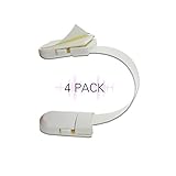 ベビー安全ロック引き出しセキュリティロック、ベビー、赤ちゃんを防止冷蔵庫のドアを開き、キャビネット、トイレJapanese多機能セキュリティロック 8インチ ホワイト