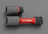 エスコ 1/2"sqx19mmホイールナット用インパクトソケット アダプタ付 EA164DJ-119