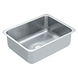 Moen s22355 16インチby 21-inch by 8-inch Lancelotシングルボウルキッチンシンク、サテン