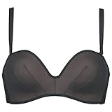 ワコール スハダハーフ 1/2カップブラジャー BRB671 BL D65