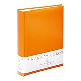 ナカバヤシ セラピーカラー 背丸ブック式 2段ポケットアルバム TCBP-160-RO リフレッシュオレンジ
