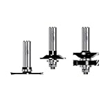 Timberline TRS-210 Glass Panel 1/2-Inch Shank Door Making Router Bit Set, 3-Piece [並行輸入品]
