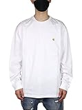 Carhartt WIP Tシャツ 長袖Tシャツ メンズ WIP L ホワイト 111 [並行輸入品]