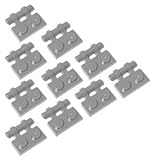 LEGOブロック・純正パーツ＜プレート＞ 1 x 2 スティック (10個, Light Bluish Gray) [並行輸入品]