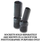SK Hand Tool 33386 3/8-Inch Drive Flex Deep Impact Socket, 16mm by SK Hand Tool [並行輸入品]